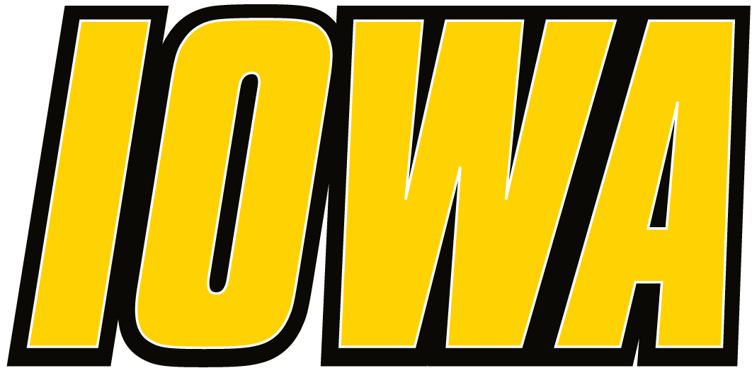 Iowa Hawkeyes 2002-Pres Wordmark Logo t shirts iron on transfers
